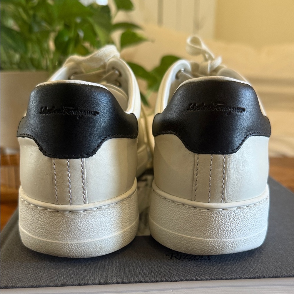Salvatore Ferragamo Women's Pierre Low Top Sneakers - Picture 3 of 8